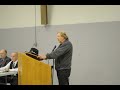 Robert McAnulty opening statement All Candidate's Forum, Gold River BC. Election 2011