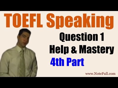 how to practice speaking for toefl ibt