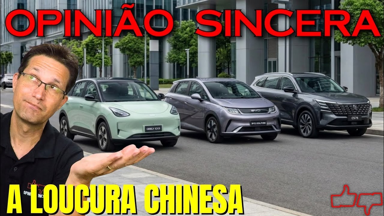 Carros Chineses DESTROEM mercado tradicional de automóveis. E isso pode SER BOM pra você! Loucura?