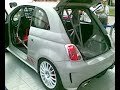 nuova 500 abarth ss assetto corse exhaust scarico