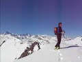 Skialp - Gross Muttenhorn (3099m), in traversata da Oberwald a Realp.Da Oberwald salita per la Talligrat fino al passo del Tallistock (2861m), quindi discesa sul Muttgletscher, dove si ripella per salirlo in direzione sud fino alla cresta del Gross Muttenhorn, che si sale facilmente a piedi. Grazie alle condizioni perfette, direttamente dalla cima discesa dalla parete est, tratto a 45°/50°. Giunti sul Muttengletscher discesa per la Muttental fino a prendere la strada per la Rotondo Hutte, e per questa a Realp.