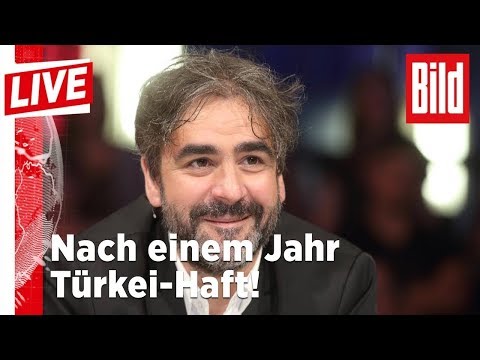 Endlich! WELT-Korrespondent Deniz Yücel kommt aus U ...