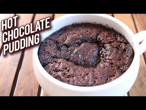 Hot Chocolate Pudding | Eggless Pudding Recipe | Beat Batter Bake With Priyanka