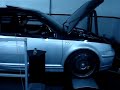 1.8t big turbo dyno 19psi stock block