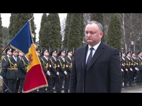 Moldovan president attends actions to commemorate tragic events of 1992