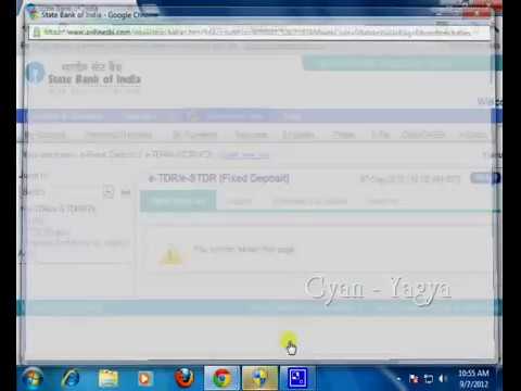 how to apply rd in sbi