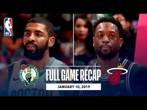 Video: Full Game Recap: Celtics vs Heat | Vintage Wade On Display In Miami