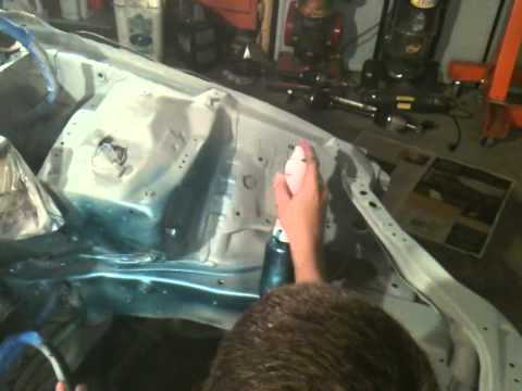 how to paint eg engine bay