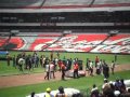 Agradeciendo a la afición