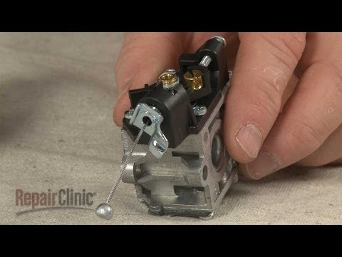 how to rebuild leaf blower carb