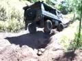 Pinzgauer going up The Initiator part 1