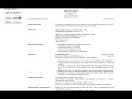 Using Optimal Resume's Video Resume