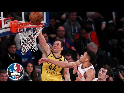 Video: The Pacers dunk all over the Knicks | NBA Highlights