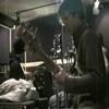 Playing \"Marunouchi sadistic\" in the studio (February 11, 2005) Playing \"Marunouchi sadistic\" in the studio (February 11, 2005)