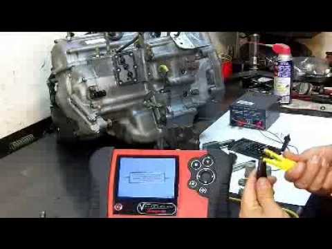 transmission pressure solenoid - Transmission Solenoid Testing. Here I use Ohms Law for testing. I believe that this is the only way to test your solenoids on or off the vehicle. Remember th...