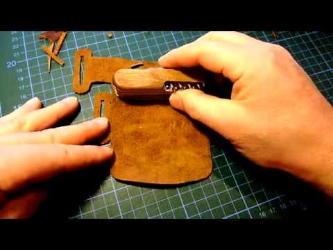 DIY: Gürtel-Etui für Victorinox Evowood S 557
