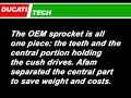 ducatitech com howto install quick change sprocket carrier