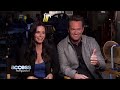 courteney cox and matthew perry interview 2013, about playing together for the first time after friends on go on.