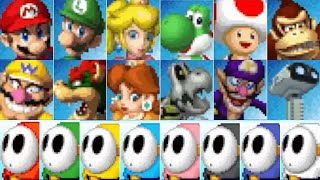 Mario Kart DS // All Playable Characters