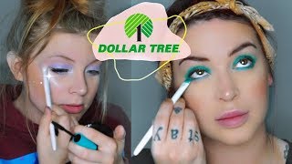 Full Face Of Dollar Tree Makeup Dollar Store Makeup Challenge