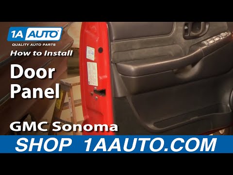 How to Install Remove Door Panel GMC Sonoma S15 96-04 1AAuto.com