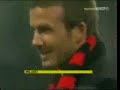 David Beckham - David Beckham's AC Milan Tribute