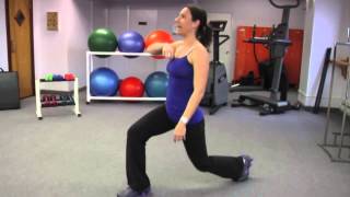 How To Do A Safe Proper Lunge From Alycia Kluegl