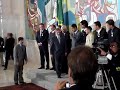 cerimonia de entraga das medalhas de honra ao m�rito desportivo aos jogadores do internacional ,  campe�o do mundo - fifa 2006.
palacio do planalto
brasilia (df) 17/01/2007