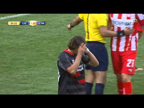 Lazar Markovic vs Olympiakos (Liverpool debut) HD 720p (28/07/2014)