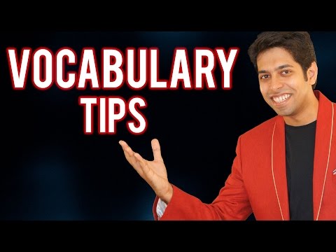 how to build vocabulary
