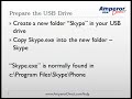 Skype Help on Video #3 - Skype on a Stick