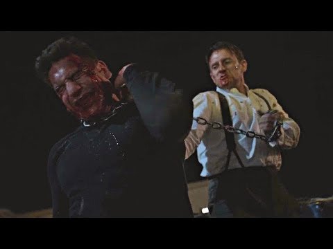 The Punisher vs John Pilgrim final fight scene { Season 2 × Episode 13} Netflix