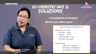 Unit 2 - Concentration of Solution