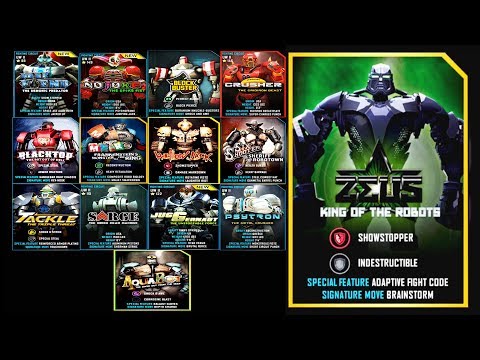 Real Steel WRB ALL UNDERWORLD II VS ZEUS KING OF THE ROBOTS Series Fights (Живая Сталь)