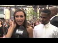 Big Sean & Naya Rivera at MMVA Red Carpet 2013