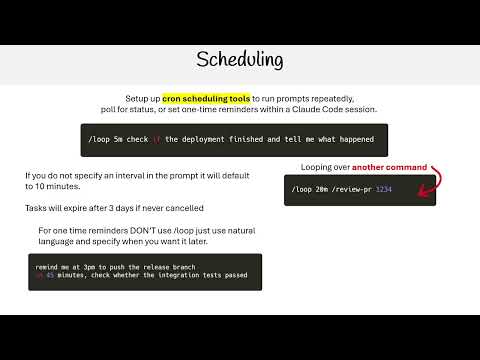 Claude Code Essentials - Scheduling