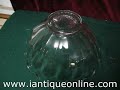FREE ONLINE APPRAISALS Heisey Glass Punch Bowl FREE ONLINE APPRAISALS Heisey Glass Punch Bowl