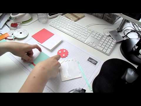 Kreativer Montag 17 - schnelle Dankeskarte