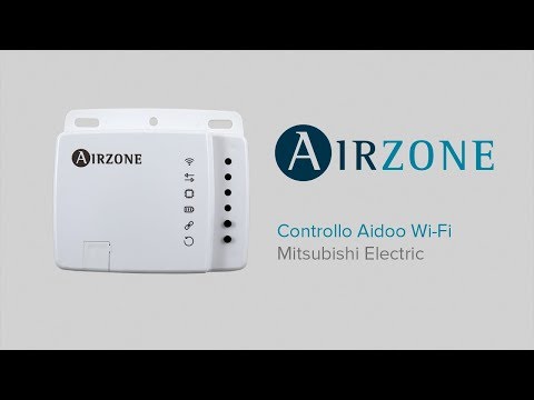 Instalação - Controllo Aidoo Wi-Fi Airzone Mitsubishi Electric