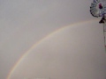  Aermotor windmill thunderstorm rainbow