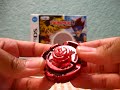 beyblade metal fusion nintendo ds game with cyber pegasus 100hf unboxing. cyber pegasus is a toys r us exclusive that comes with the ds game. purchased on toysrus.com for approx. $35. shipping took a week and a half which is pretty long. i suggest just picking it up from the store.