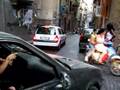 Circulation à Naples, quartier Spagnoli