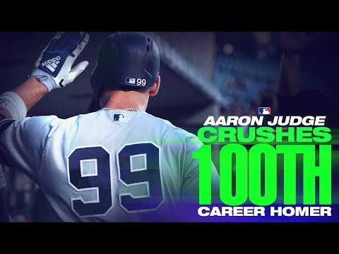 Video: Judge hits 100th career homer