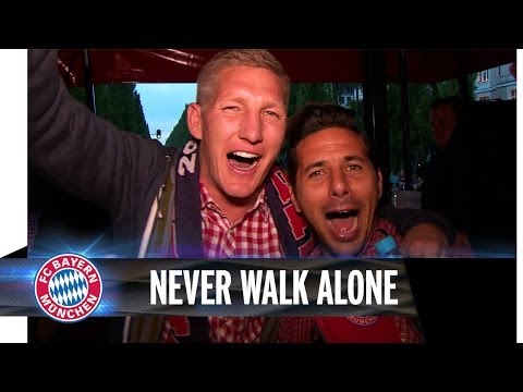 Big FC Bayern party in Munich