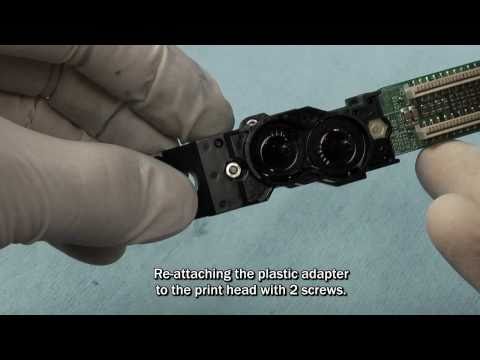 how to unclog dx4 printhead
