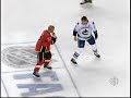 jarome iginla vs. willie mitchell