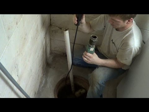 how to drain high water table