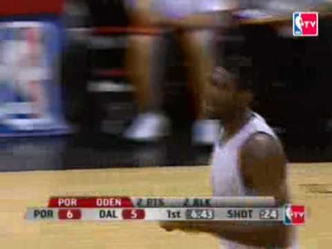 Greg Oden’s monster dunk