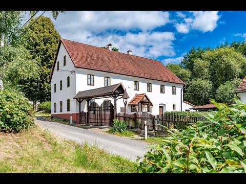 Video Prodej velkého rodinného domu/usedlosti v obci Radeč u České Lípy