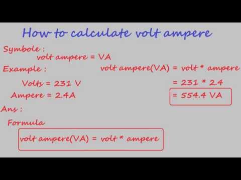 how to calculate kva